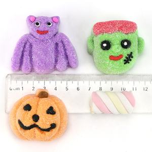 Bonbons torsadés d'Halloween + Tête <span class=keywords><strong>de</strong></span> citrouille, chauve-souris, design Frankenstein, <span class=keywords><strong>guimauve</strong></span> à pincer - Product Image 6