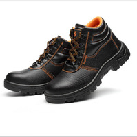 YLS6002 bottes de sécurité imperméables anti-dérapant Anti-crevaison Construction souffle botte de travail bout en acier chaussures de sécurité industrielle pour hommes