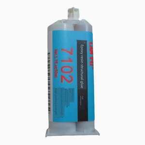 Xxt56 LANTU 7102 High Temperature Resistant <b>Clear</b> Epoxy Structural AB Glue (2:1 Ratio) for Woodworking & Metal Strong Adhesion - Product Image 1