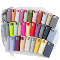 Vente en gros de coques de téléphone portable en silicone au design luxueux pour iPhone 17/12/Mini/Pro/Max/11/13/14/15/16/7 Plus/XR