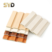 Panneau mural WPC PVC 3D effet bois ignifuge pour intérieur, panneau composite bois-plastique, textures décoratives bois, garantie 5 ans