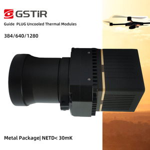 Anleitung 640 50FPS 9MM Wärme bild kamera FPV UAV Teile CVBS 30mk Empfindlichkeit LWIR Infrarot kameras für die Suche im Freien - Product Image 1