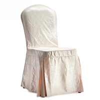 Housses de chaise pliantes en polyester blanc de luxe, durables, pour banquets, mariages, événements, hôpitaux et parcs - Vente en gros usine