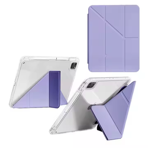 Funda para iPad <span class=keywords><strong>Pro</strong></span> 13 <span class=keywords><strong>M4</strong></span> 2024, Ligera, con Soporte Plegable en Y, a Prueba de Golpes, de Cuero, para Tablets, de Alta Calidad, Superventas - Product Image 6