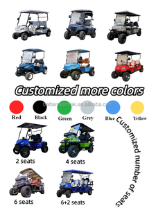 Carrito de Golf Eléctrico de 2 Plazas de Alto Rendimiento, Clásico y Económico, Buggy Competitivo de Fábrica para Carreteras No Públicas - Product Image 3