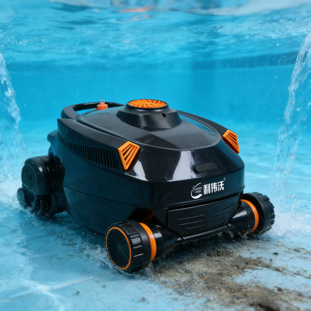 Customized High Quality Swimming Pool Cleaning Robot Cordless Low-energy Eco-Friendly Portable Automatic Wall-Climbing Vacuum