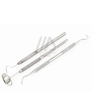 Master essential Dental instruments general oral examination set of 3 pieces surgical dental Equipments by Master industries PK