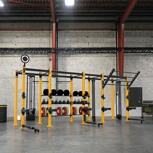 Fábrica comercial gimnasio fuerza entrenamiento culturismo brazo pierna ejercicio equipo multifuncional CF Rack para <span class=keywords><strong>CrossFit</strong></span> inoxidable - Product Image 6
