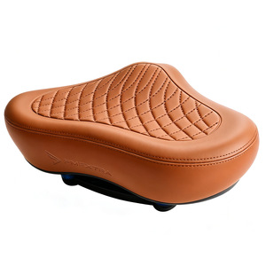 Vente en gros <span class=keywords><strong>de</strong></span> <span class=keywords><strong>selle</strong></span> <span class=keywords><strong>de</strong></span> vélo extra large et confortable, double amortissement, rembourrage doux, cuir PU imperméable, siège <span class=keywords><strong>de</strong></span> vélo pour vélo électrique - Product Image 5