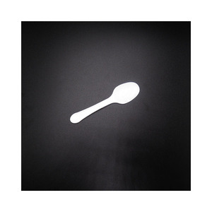 Ice cream plastic spoon yogurt cup foldable plastic spoon