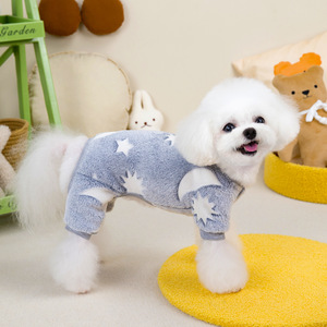 Chaleco con capucha de lana para mascotas Kawaii, abrigo grueso con botones de felpa para perro de peluche, talla pequeña, valoración cálida PARA USO DE DISFRACES - Product Image 6