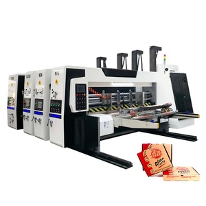 Corrugated cardboard print machine pizza box printer carton box flexo printing machine packaging box printing machine