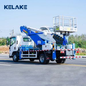 Nouveau camion élévateur télescopique articulé à double rangée de bras droits Diesel 13m pour travaux en hauteur à vendre - Product Image 4