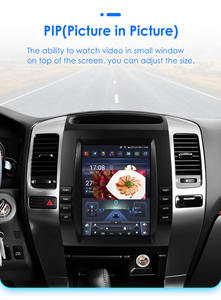 CARUPEZ 9.7 pouces Android autoradio pour <span class=keywords><strong>Toyota</strong></span> Land Cruiser Prado 120 Lexus GX470 2002-2009 Vertical Tesla Style intégré GPS - Product Image 5