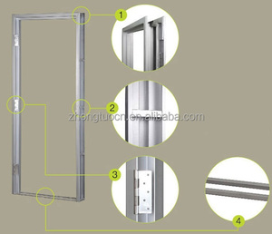 2 in 1 Voll automatische Türrahmen-Rollform maschine aus verzinktem Stahl Stahltür rahmen maschine - Product Image 5