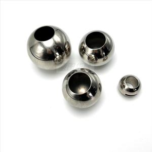 Bola Bearing berongga baja tahan karat dipoles 80mm 65mm kustom bola logam bola baja berongga besar - Product Image 5