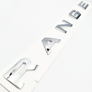 3D ABS coche letras maletero trasero y 4MATIC Logo emblema pegatinas insignia para Mercedes Cromo Negro calcomanía estilo - Product Image 3