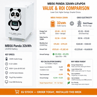 Système de stockage d'énergie solaire domestique 32 kWh 51,2 V 628 Ah LiFePO4 avec BMS JK et protocole Pylontech, stock UE, garantie de 5 ans sur les cellules