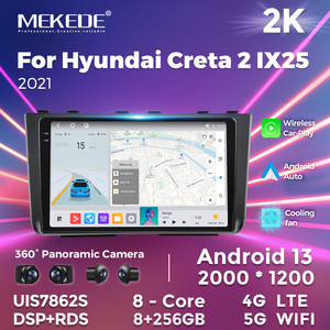 MEKEDE MS 8 Core Split Screen Autoradio Android <span class=keywords><strong>2</strong></span> Din für Hyundai Creta <span class=keywords><strong>2</strong></span> IX25 2021 Auto navigations system Unterstützung 360 Kamera - Product Image 3