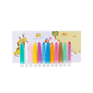 Crayones sin polvo de cera solubles en agua, juego de crayones para niños seguros y respetuosos con el medio ambiente - Product Image 4