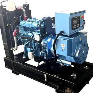 Generator Diesel asli WEICHAI 30KW, Set 1500KW, daya besar, sistem mulai, catu daya cadangan daya kuat