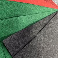 Rouleau de tapis en feutre non tissé uni de couleur unie, polyester