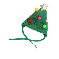 Bavoir-saladier écologique mignon pour chien et chat, accessoires de costume Teddy Bome pour l'automne/hiver et Noël