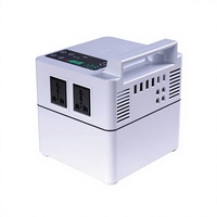 Station d'alimentation portable 300W 4S au phosphate de fer lithium 12,8V avec onduleur à onde sinusoïdale pure, démarreur de batterie, recharge sans fil et compatible solaire