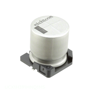 ตัวเก็บประจุ390 uF ตัวเก็บประจุ390 uF 20% 50V SMD แบบยึดติดพื้นผิวช่อง - Product Image 1
