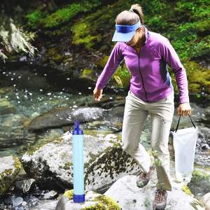 Pajita de Filtración de Agua para Supervivencia, Pajita de Preparación para Emergencias, Filtro de Agua para Senderismo y Camping - Product Image 5