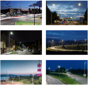 LED 가로등 비품 60w 150w 320w Led 신발통 가로등 광전지 센서 야외 도로 조명 - Product Image 5