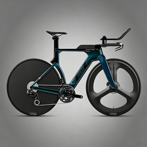 Bicicletta Professionale da Cronometro Aero TT, Telaio in Carbonio 700C, 24 Velocità, Set Ruote a 3 Razze e Freni a Disco, Bici da Cronometro ad Alta Velocità - Product Image 6