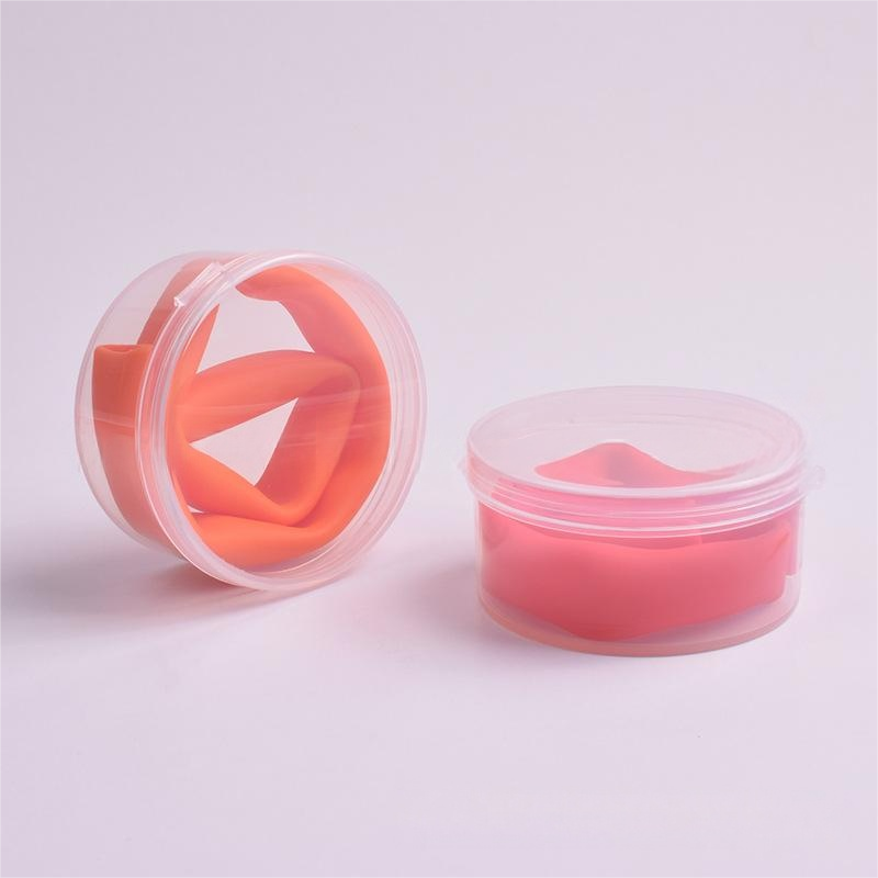 White transparent round box(for packaging)