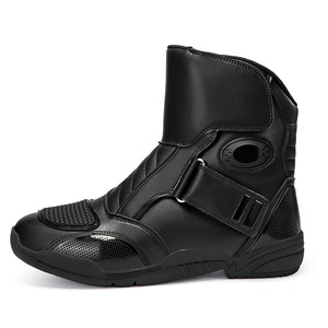Bottes de Course Moto et de Cyclisme Imperméables Quatre Saisons pour Hommes avec Doublure en Mesh, Chaussures d'Hiver de Chevalier pour la Randonnée et le Voyage - Product Image 6