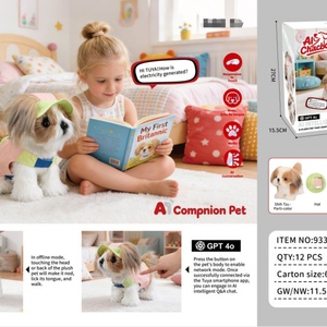 SANJOYO AI - Juguete Interactivo Electrónico de Peluche con Voz de Mascota, con Movimiento de Cola y Parpadeo, para Niñas Mayores de 14 Años, de Poliéster - Product Image 6