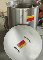 Industriële automatische centrifugale roestvrijstalen machine voor het verwijderen van motorolie uit aardappelchips, ontvetten van cassave en ontwatering van groenten
