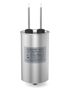 <span class=keywords><strong>Condensateur</strong></span> en boîtier aluminium <span class=keywords><strong>CBB65</strong></span> 20+10μF avec certificats TUV CE CQC, sortie d'usine, personnalisation OEM ODM du logo et de l'emballage - Product Image 4