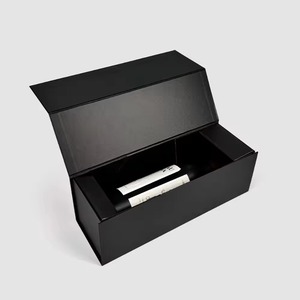 High-end Custom Waterproof UV Coating <b>Magnetic</b> Luxury Folding Paper Gift <b>Box</b> with Embossed Sponge Lining for Wine and Whiskey - Product Image 6