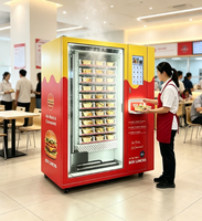 Distributeur automatique de repas chauds pour cantine scolaire, distributeur de boîtes à lunch