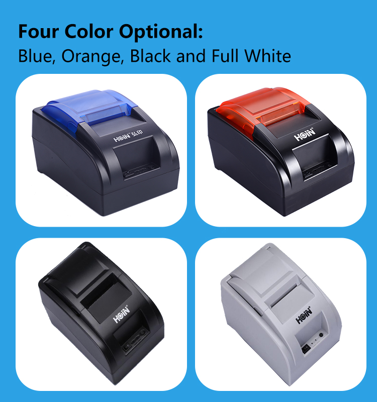 Hoin Best-selling BIS certified USB+RJ11 port 58mm mini Receipt POS Cheap Thermal Printer