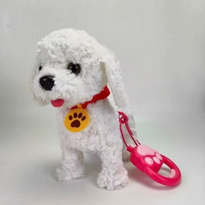 Chiot <span class=keywords><strong>qui</strong></span> sort la langue, léche le chien Teddy, jouet électrique pour chien <span class=keywords><strong>qui</strong></span> aboie à la touche, avec sons réalistes de parlage <span class=keywords><strong>et</strong></span> de <span class=keywords><strong>marche</strong></span> - Product Image 5