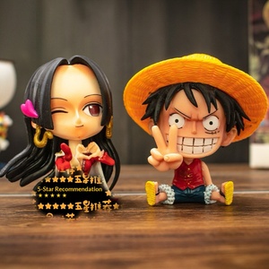Figurines PVC Q-style à grande tête <span class=keywords><strong>Luffy</strong></span> Zoro Chopper Ace <span class=keywords><strong>Boa</strong></span> <span class=keywords><strong>Hancock</strong></span>, jouets décoratifs de dessins animés, boîtes mystères, vente en gros - Product Image 4