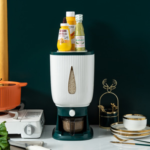Contenitore Multifunzionale Automatico da 10KG per Riso, Cereali e Alimenti per Animali, Organizzatore da Cucina - Product Image 5
