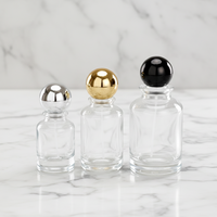 Vente en gros de 100 flacons de parfum en verre de 30 ml, 50 ml et 100 ml. Flacons vides rechargeables uniques avec compte-gouttes, scellés et recyclables