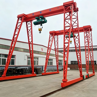 Grue portique monopoutre sur rail de 20 tonnes à livraison rapide, certifiée CE, pour manutention de matériaux en extérieur