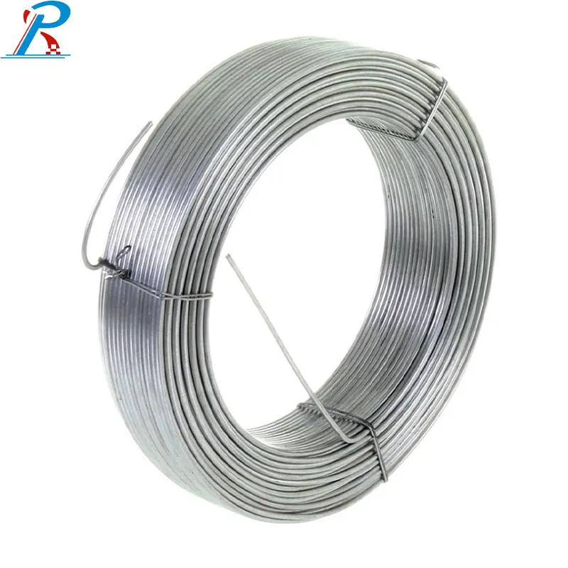 High Tensile line Hot Dipped alambre galvanizado 12 gauge GI Wire 4mm galvanized steel wire