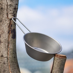 Pure Titanium Folding Bowl 100g <b>Camping</b> Outdoor Portable Tableware - Product Image 4
