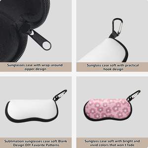 Estuche para Gafas de Sol Sublimable, Estuche de Neopreno para Gafas de Sol con Hebilla Desmontable, Impresión por Transferencia de Calor - Product Image 5
