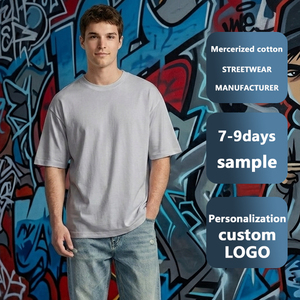 Luxury Mercerized Cotton T Shirt Men Soft Silky Touch Crew Neck Short Sleeve Blank <b>White</b> <b>Tee</b> Plus Size <b>Plain</b> Summer T-Shirt - Product Image 1