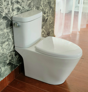 <span class=keywords><strong>WC</strong></span> à poser au sol en céramique moderne européen à bas prix TAOZHIYUAN NB-202 avec chasse d'eau par siphon, deux pièces, garantie 5 ans - Product Image 6